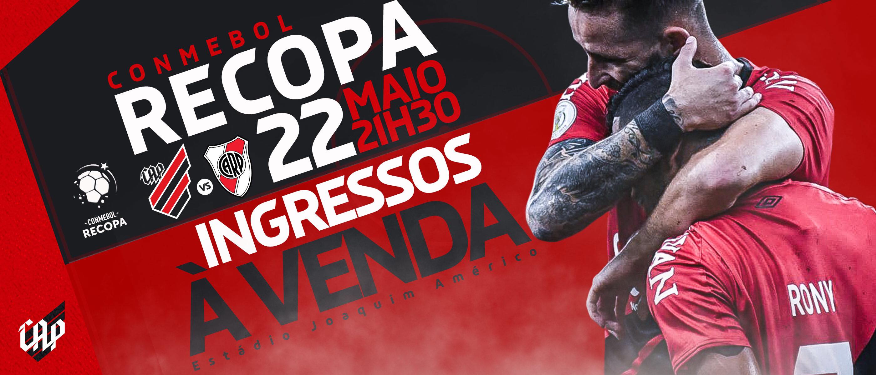 Athletico Paranaense Site Oficial » Conmebol Recopa Ingressos à venda para Athletico x River Athletico Paranaense Site Oficial » Conmebol Recopa Ingressos à venda para Athletico x River